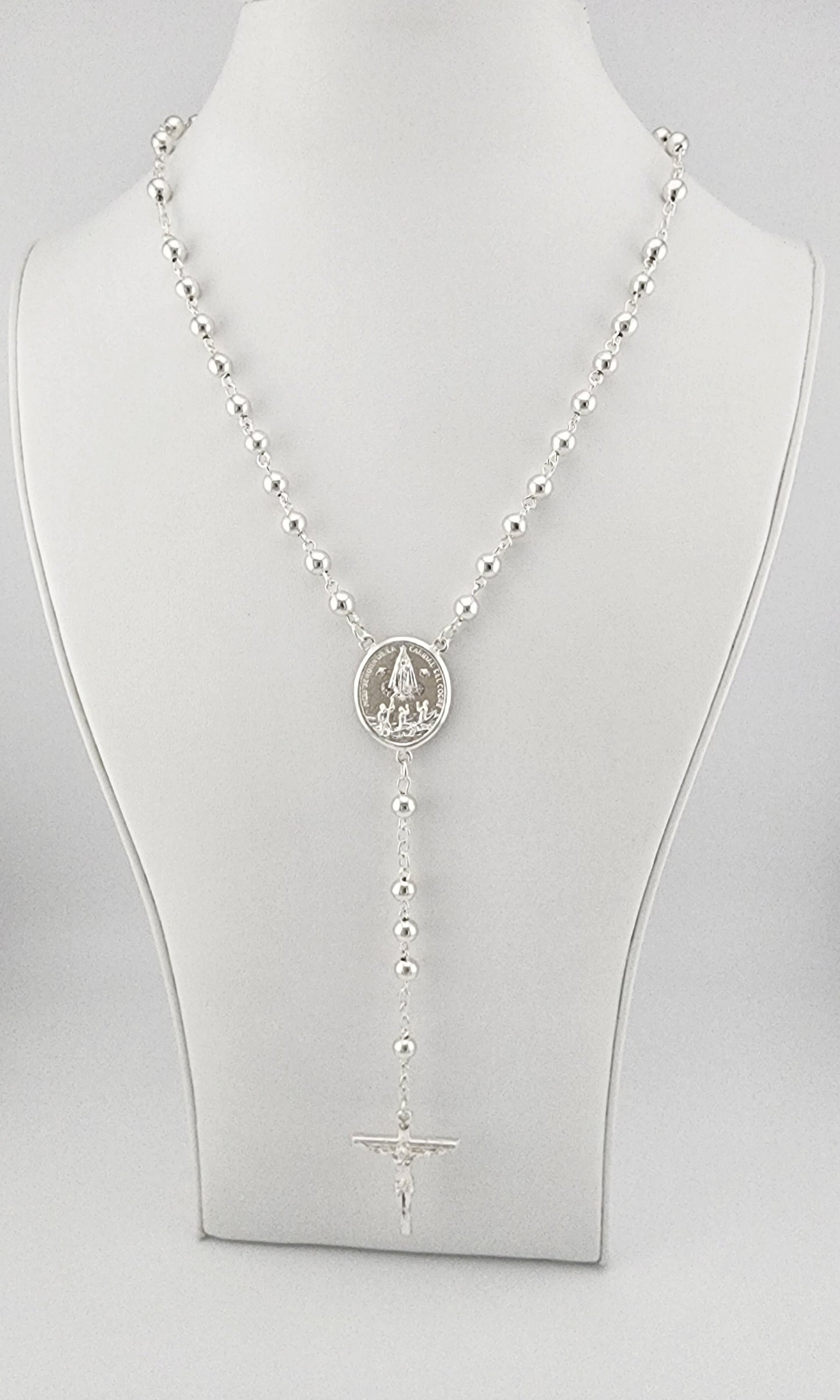 Rosario de plata