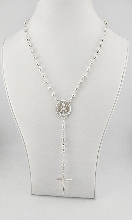 Rosario de plata
