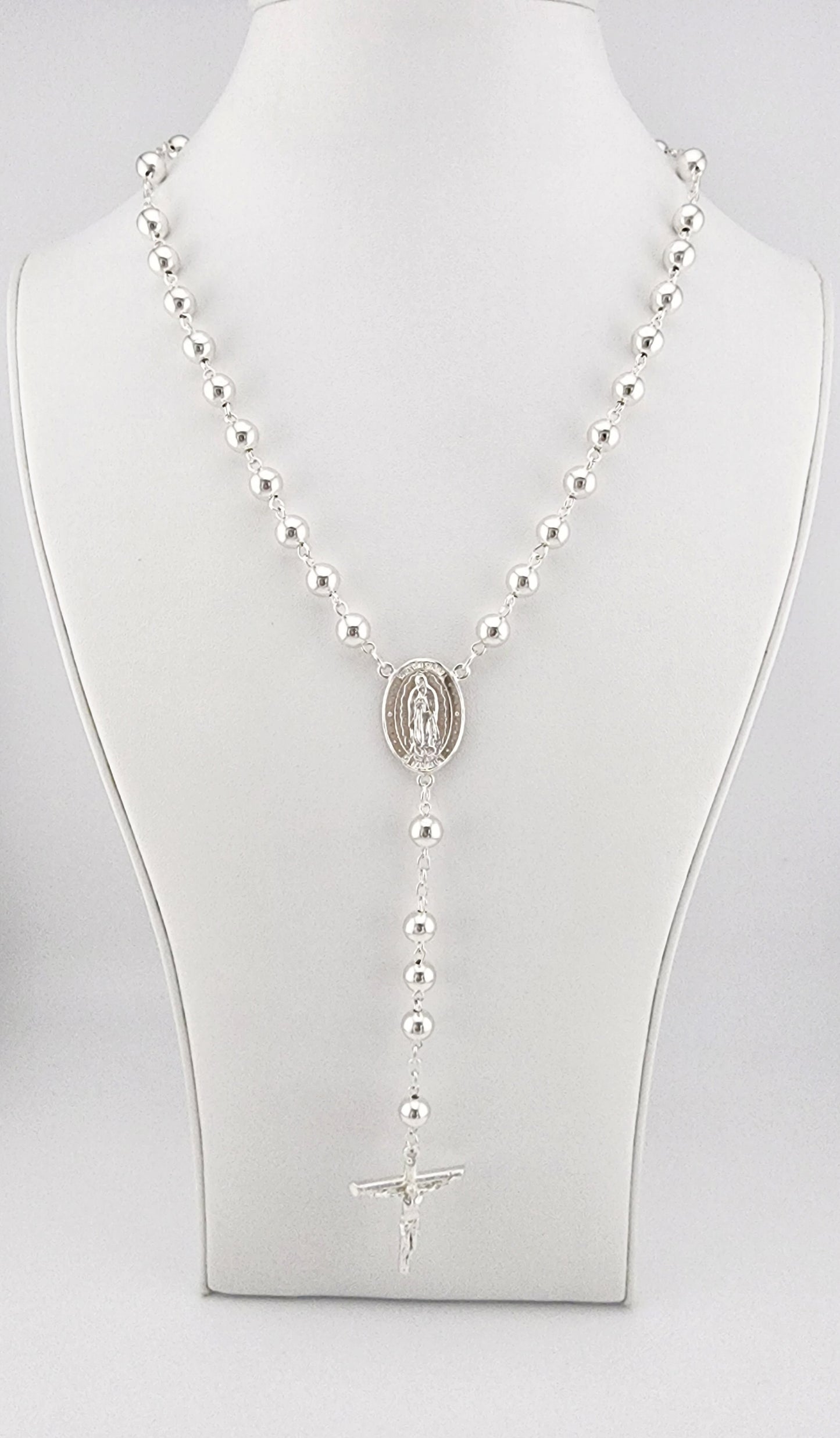 Rosario de plata