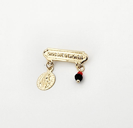 Azabache para colgar en ropa